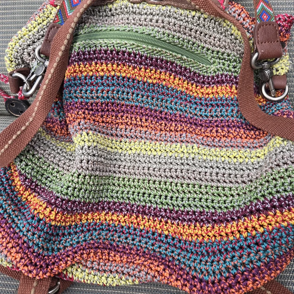 The Sak Avalon Crochet Backpack